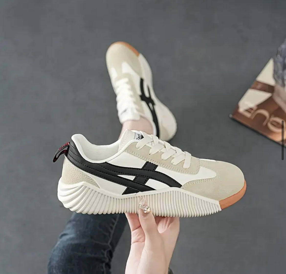 Ortopedik Vintage Spor Kadın Ayakkabısı